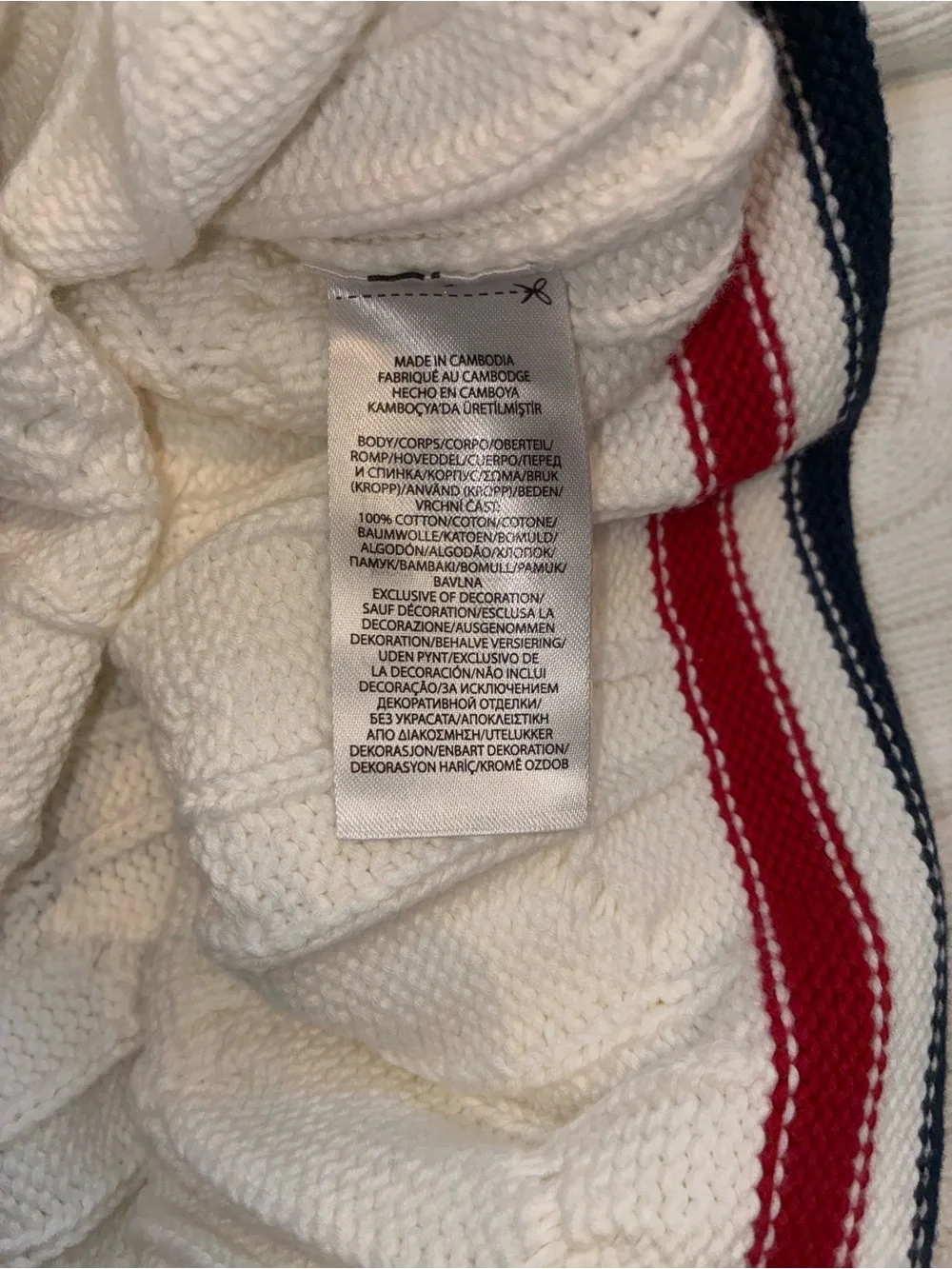Ralph Lauren Team USA Cricket Sweater Vest